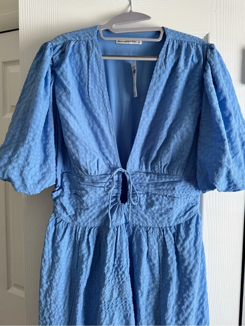 Abercrombie tie front maxi dress